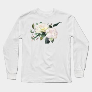 Peony flower Long Sleeve T-Shirt